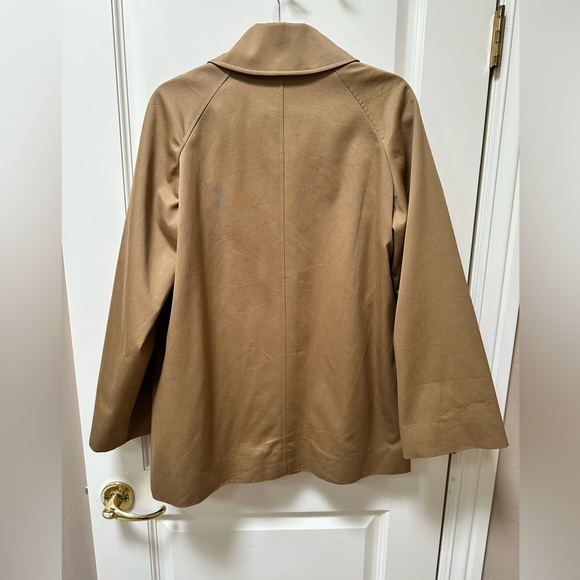 Sezane Carter Trench Coat with Plaid Lining - Picture 3 of 10